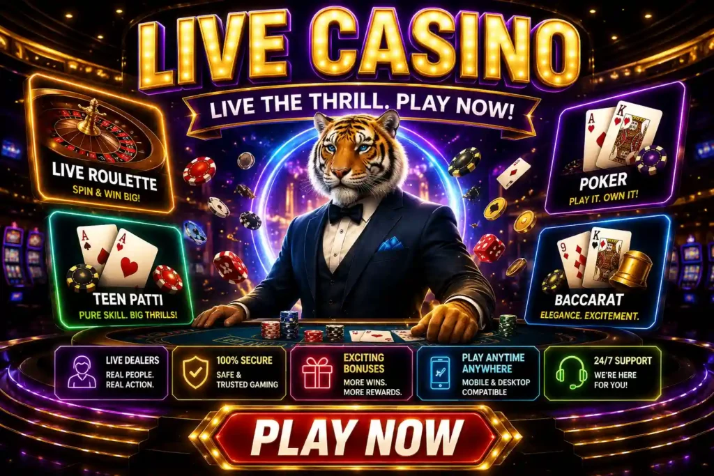 Live Casino tigerexchapp.com