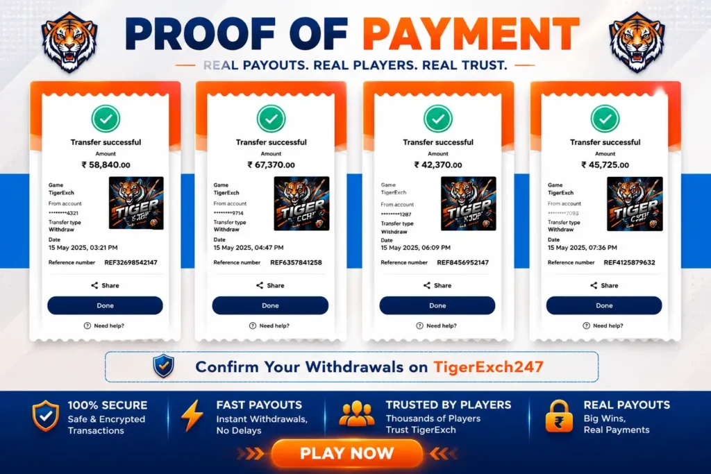 Proof of Payments & Withdrawal Transparency tigerexchapp.com (2)