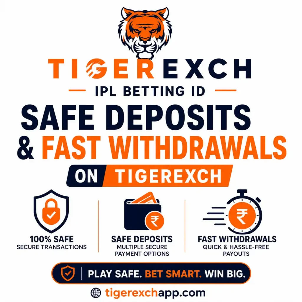 Safe Deposits and Fast Withdrawals on TigerExchapp.com IPL Betting ID