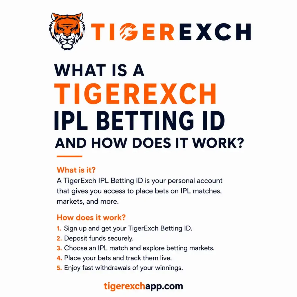 What is a TigerExchapp.com IPL Betting ID and how does it work